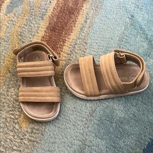 Cat & Jack Tan Double Strap Sandals